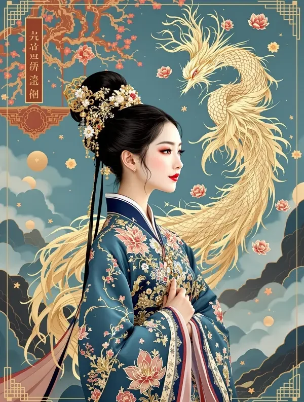 《重生之嫡谋》短剧封面图，逆袭、穿越重生、古装题材